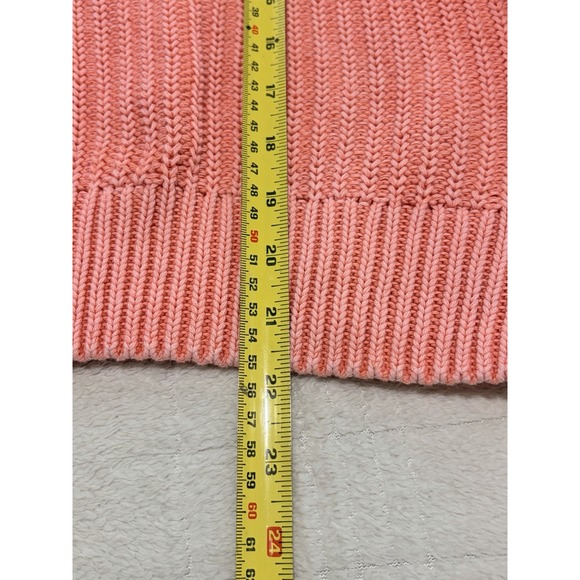 Forenza Love Pink Women's Medium Pullover Sweater 100% Cotton Pink - Picture 5 of 6